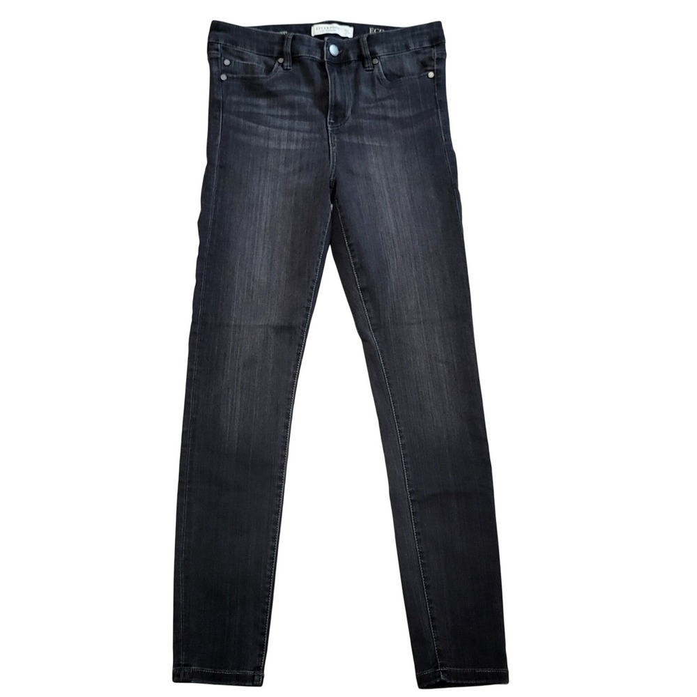 Liverpool Los Angeles Eco Logical Skinny Jeans Charcoal‎ Stretch Casual size 10